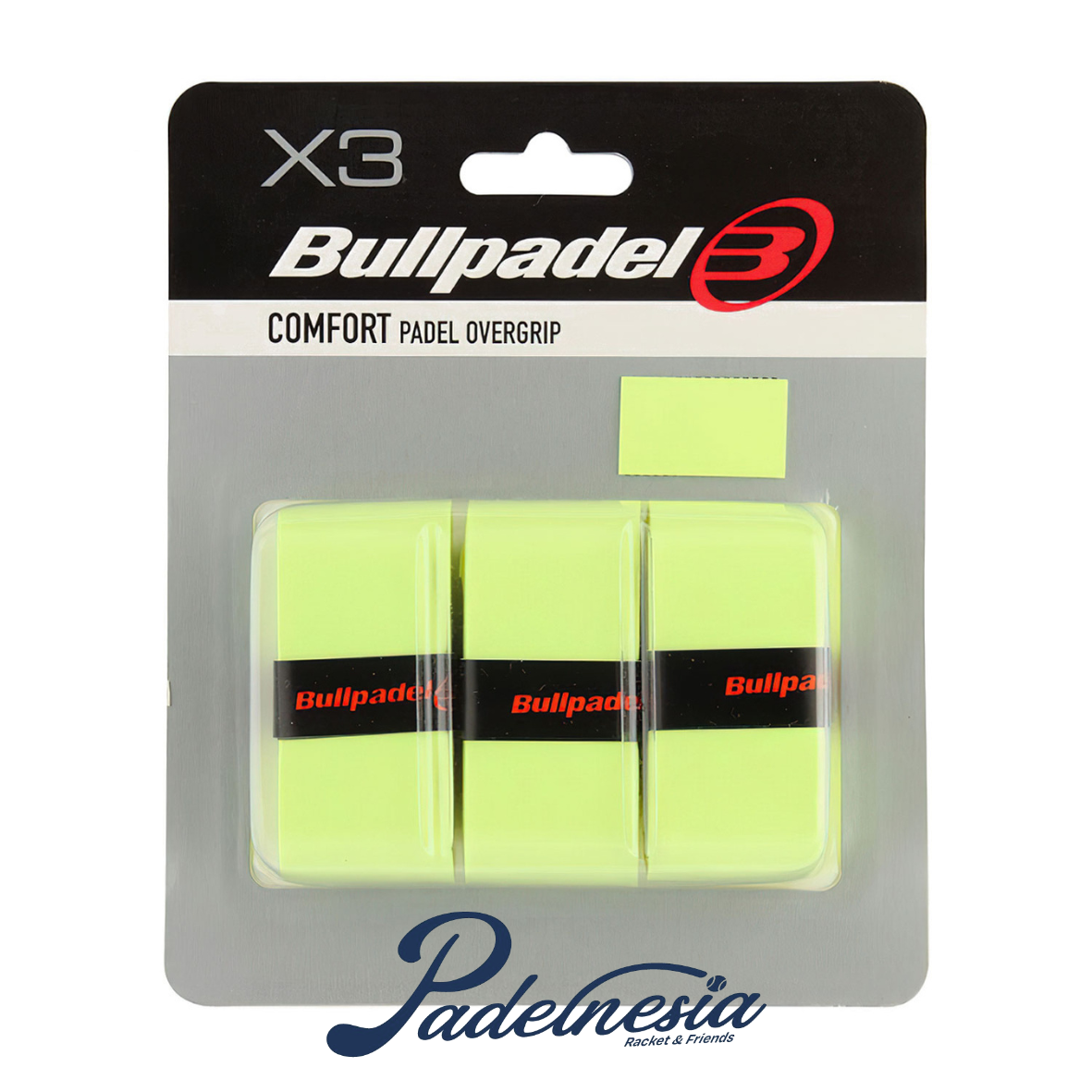 Bullpadel Comfort X3 Overgrip - Overgrip Raket Padel