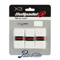 Bullpadel Thin X3 Overgrip White - Overgrip Raket Padel