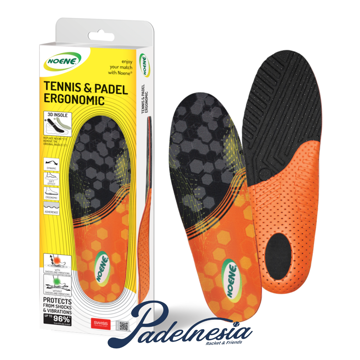 Noene Tennis and Padel Ergonomic Insole