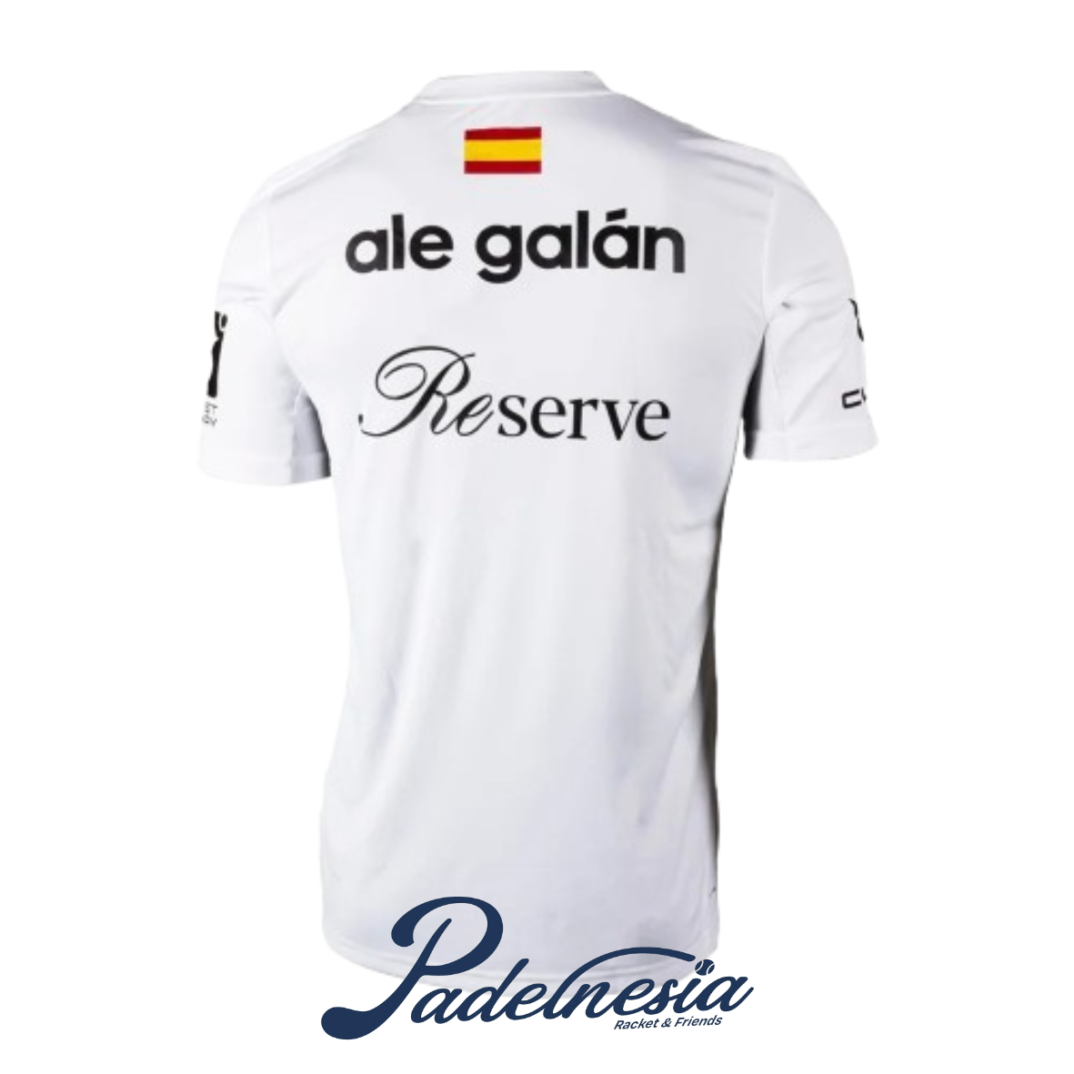 Adidas White Ale Galan Official T-Shirt 2026 - Jersey Ale Galan