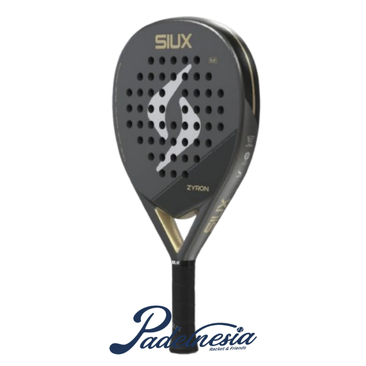 Siux Zyron Gold 2026 - Padel Racket