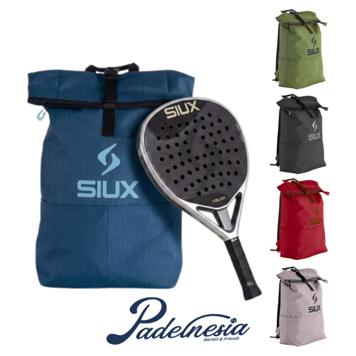 Siux Velox 3K 2026 Pack Include Siux Backpack - Padel Racket