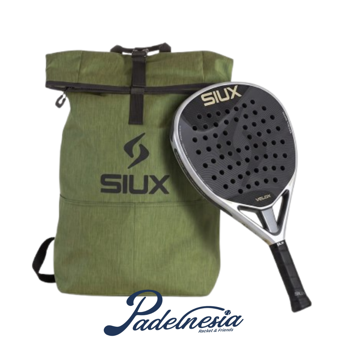 Siux Velox 3K 2026 Pack Include Siux Backpack - Padel Racket