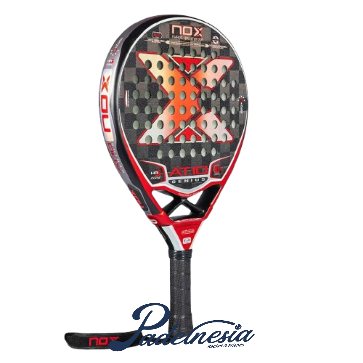 Nox AT10 Genius 18K Limited Edition Agustin Tapia - Padel Racket