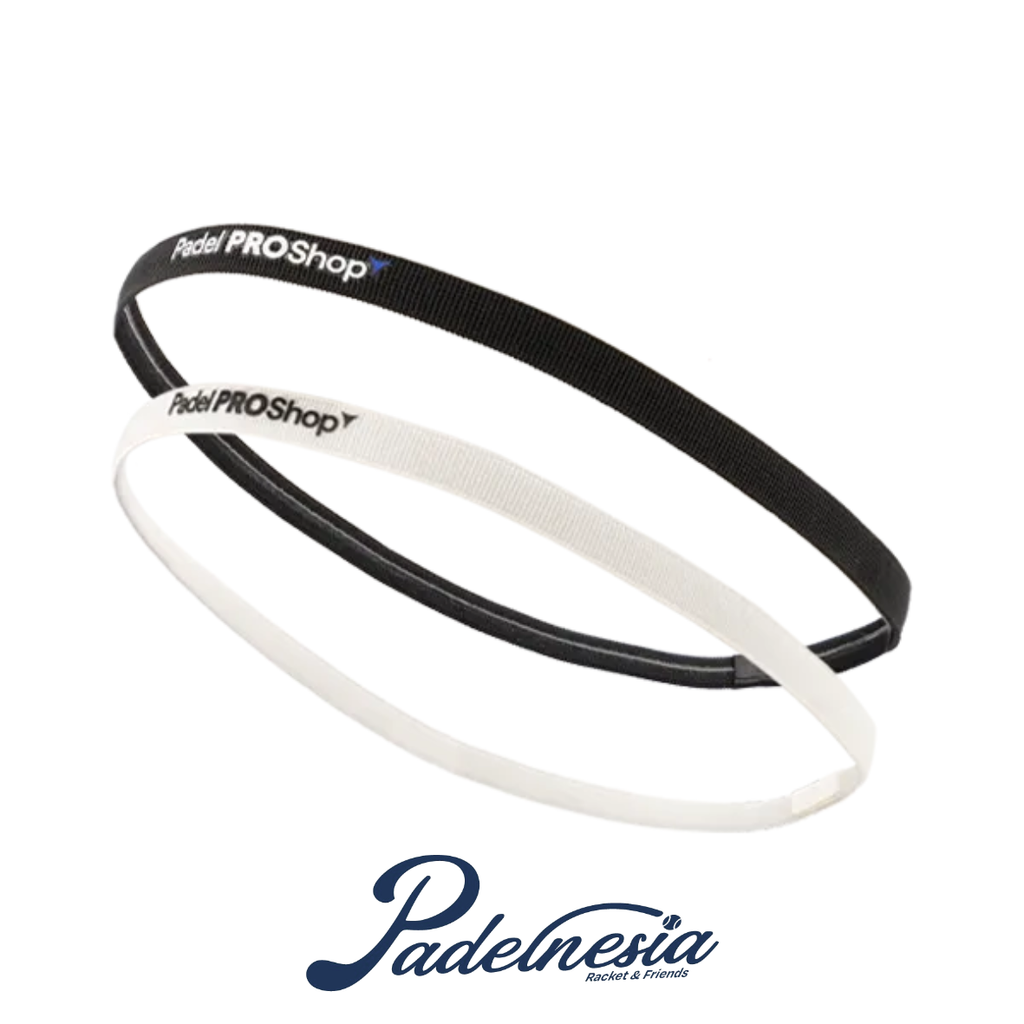 PadelProShop Hair Bands 2Pcs - Black and White