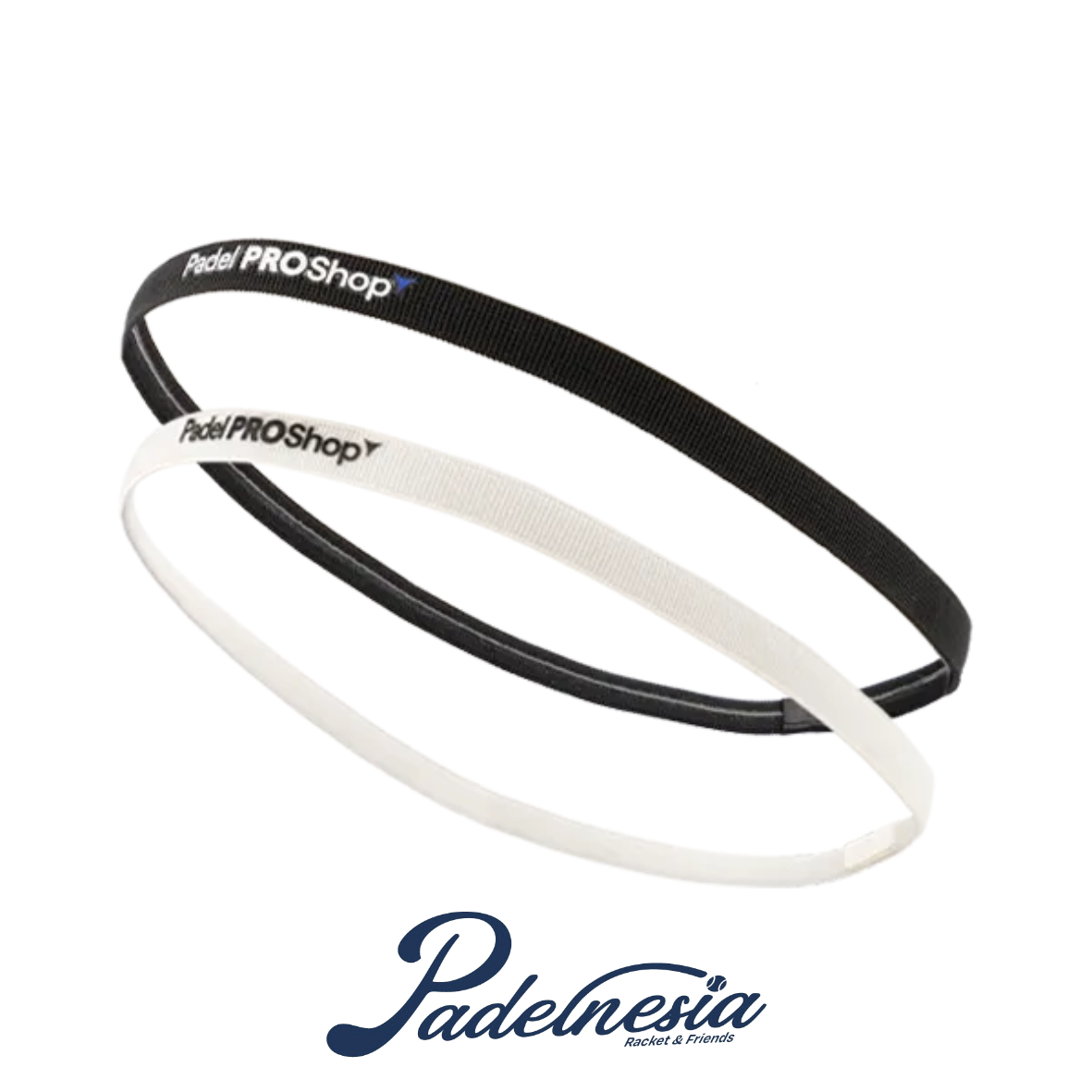 PadelProShop Hair Bands 2Pcs - Black and White