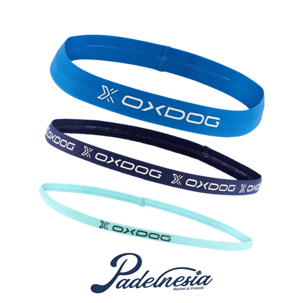 Oxdog Hair Bands Blue/Pink - 3Pcs