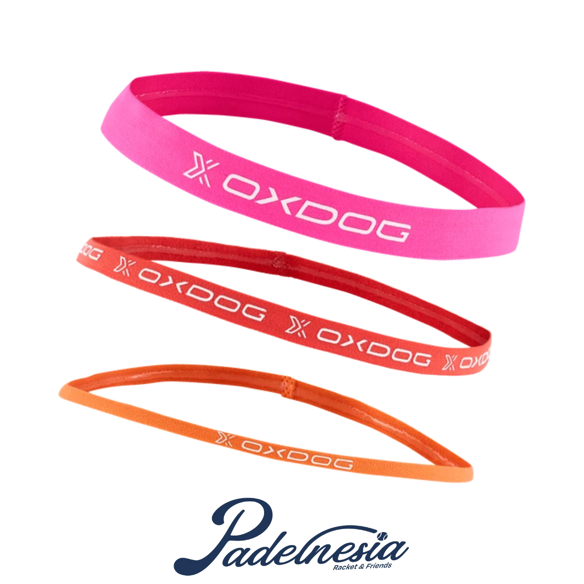 Oxdog Hair Bands Blue/Pink - 3Pcs