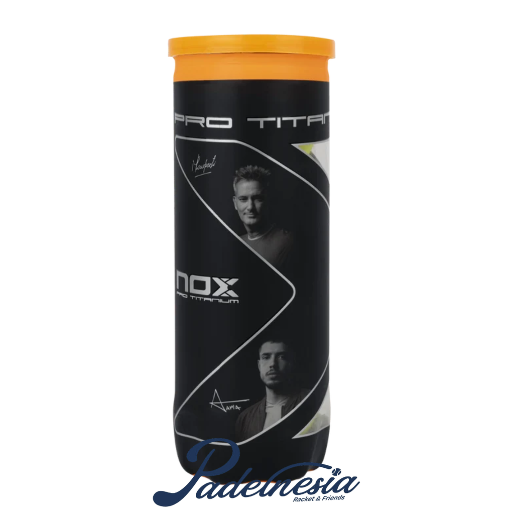 Nox Pro Titanium Padel Balls - Bola Padel Nox