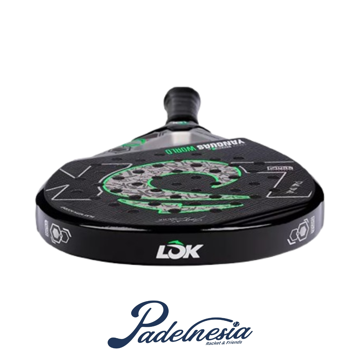 Lok Maxx Hype Green Mike Yanguas - Padel Racket