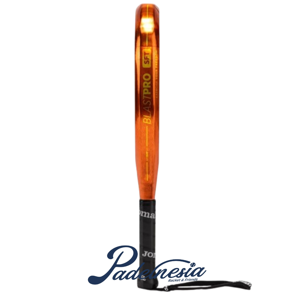 Joma Blast Pro Soft Orange Black 12K Carbon - Padel Racket