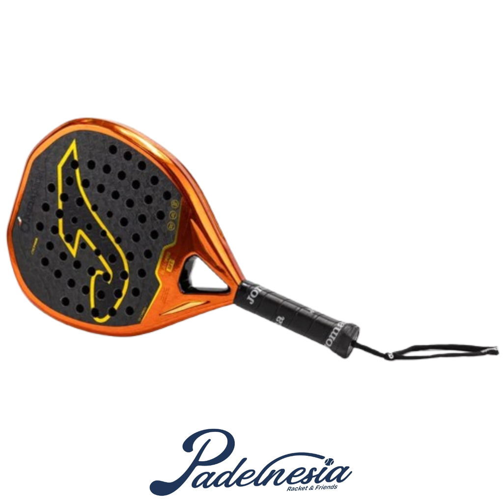 Joma Blast Pro Soft Orange Black 12K Carbon - Padel Racket