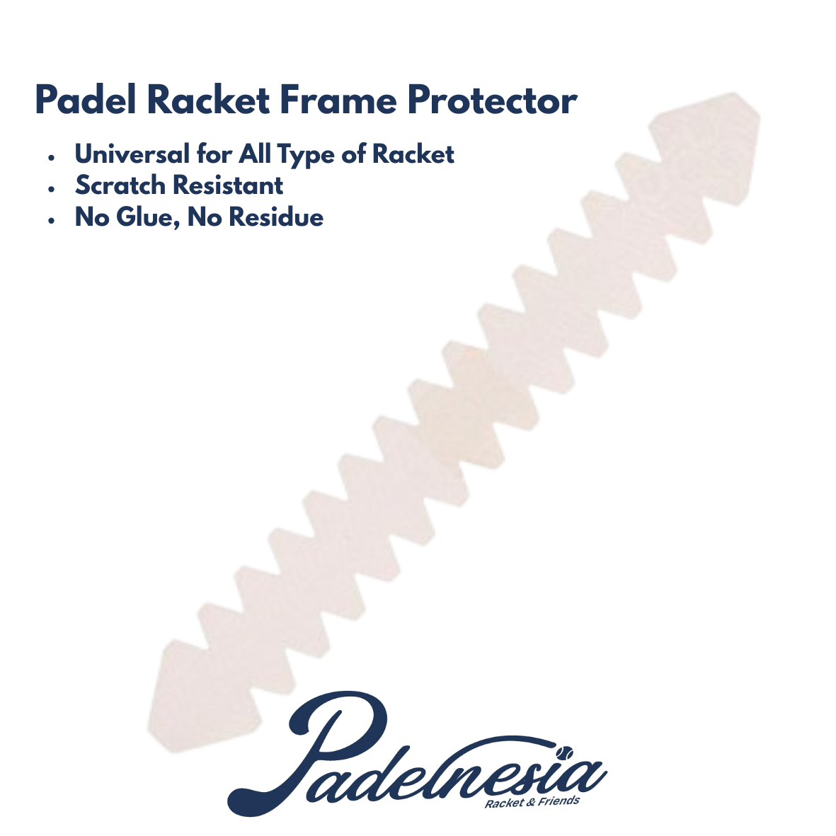 Padel Racket Frame Protector - Pelindung Raket Padel