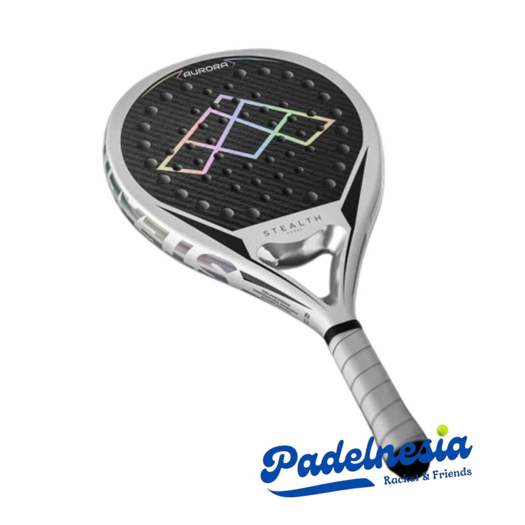 Raket Padel STEALTH PADEL AURORA 3K Xtreme Carbon - Raket Padel Premium