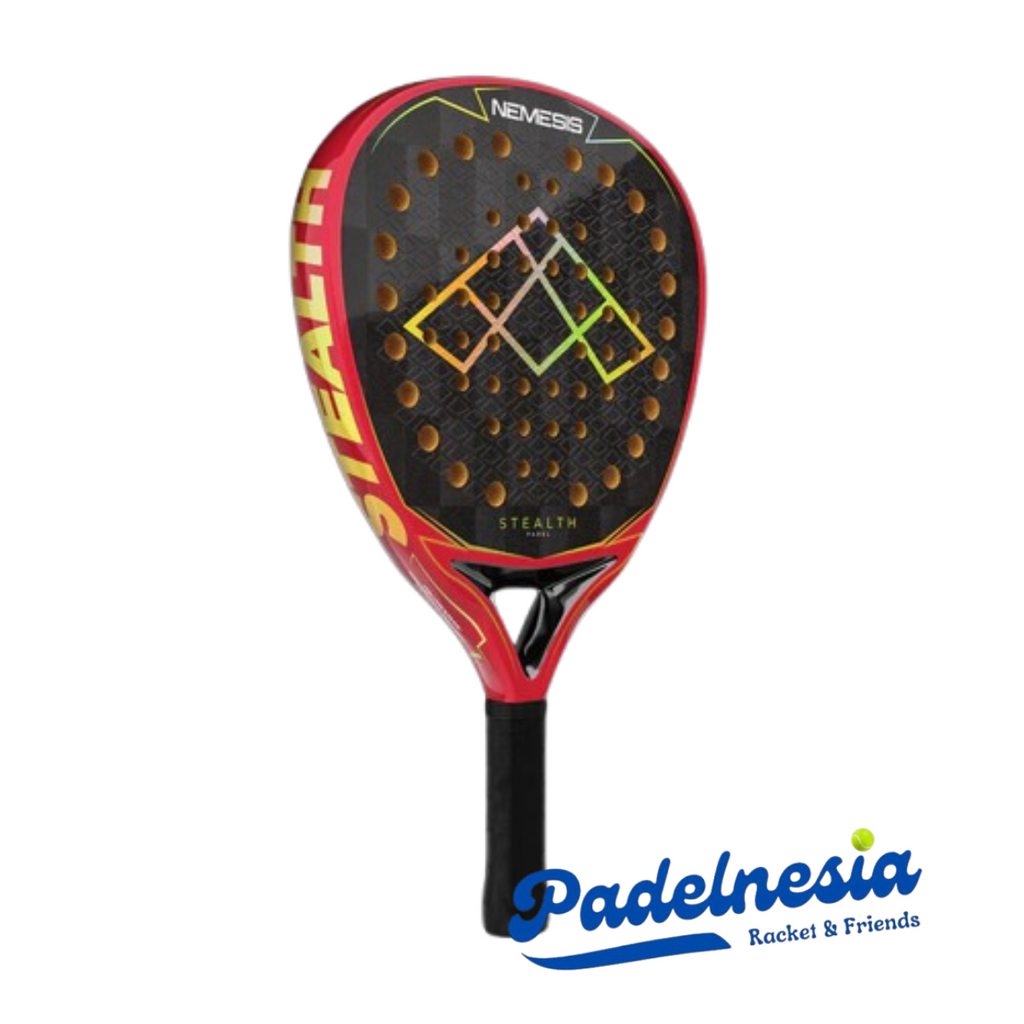 Raket Padel STEALTH PADEL NEMESIS 24K Xtreme Carbon - Raket Padel Premium