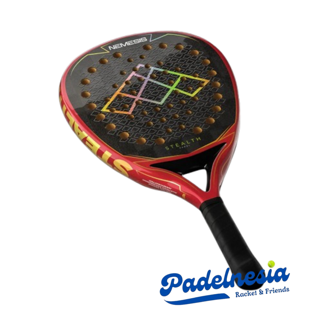Raket Padel STEALTH PADEL NEMESIS 24K Xtreme Carbon - Raket Padel Premium