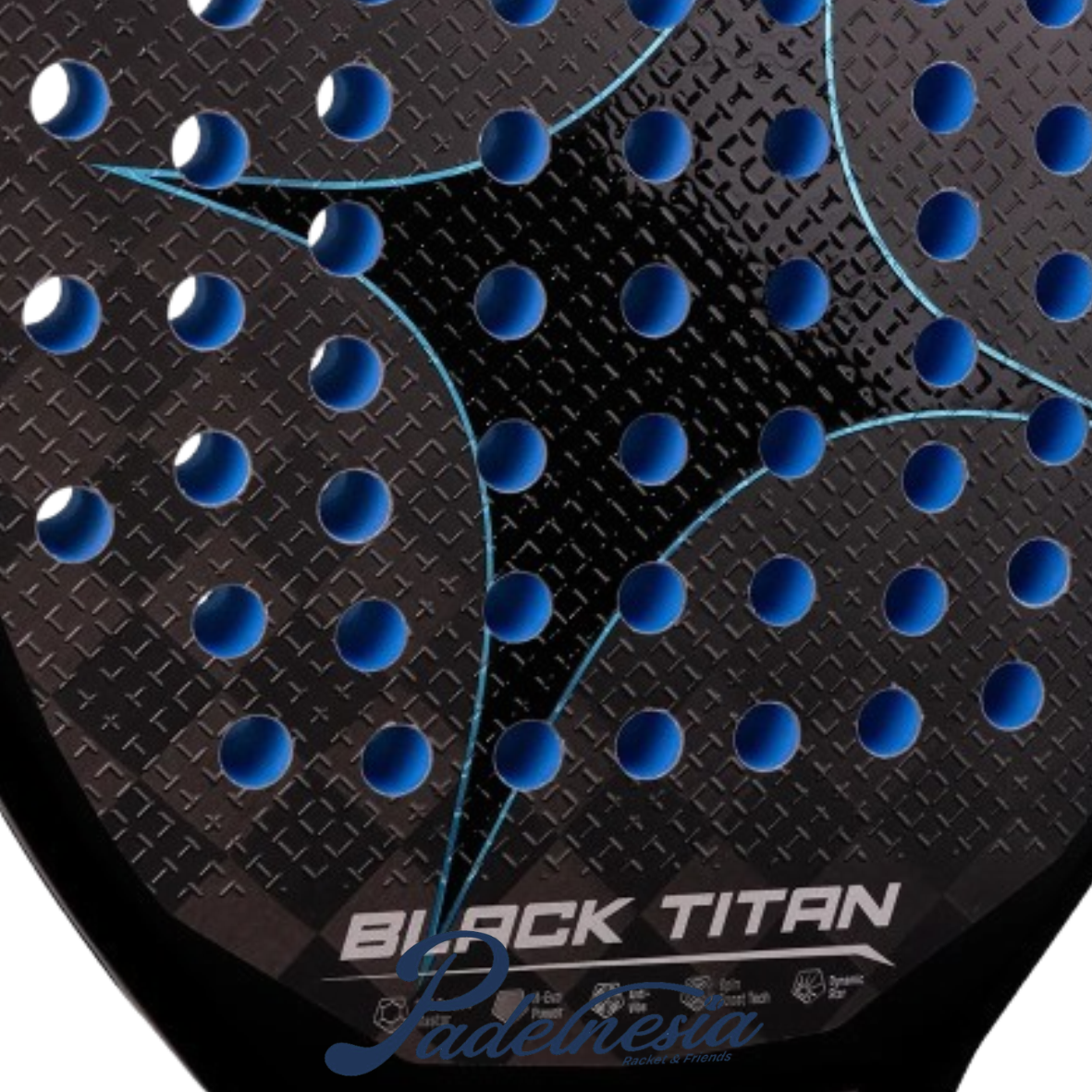 Starvie Black Titan 2027 - Padel Racket