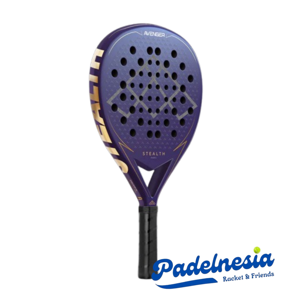 STEALTH PADEL AVENGER 3K Premium Carbon - Padel Racket Premium