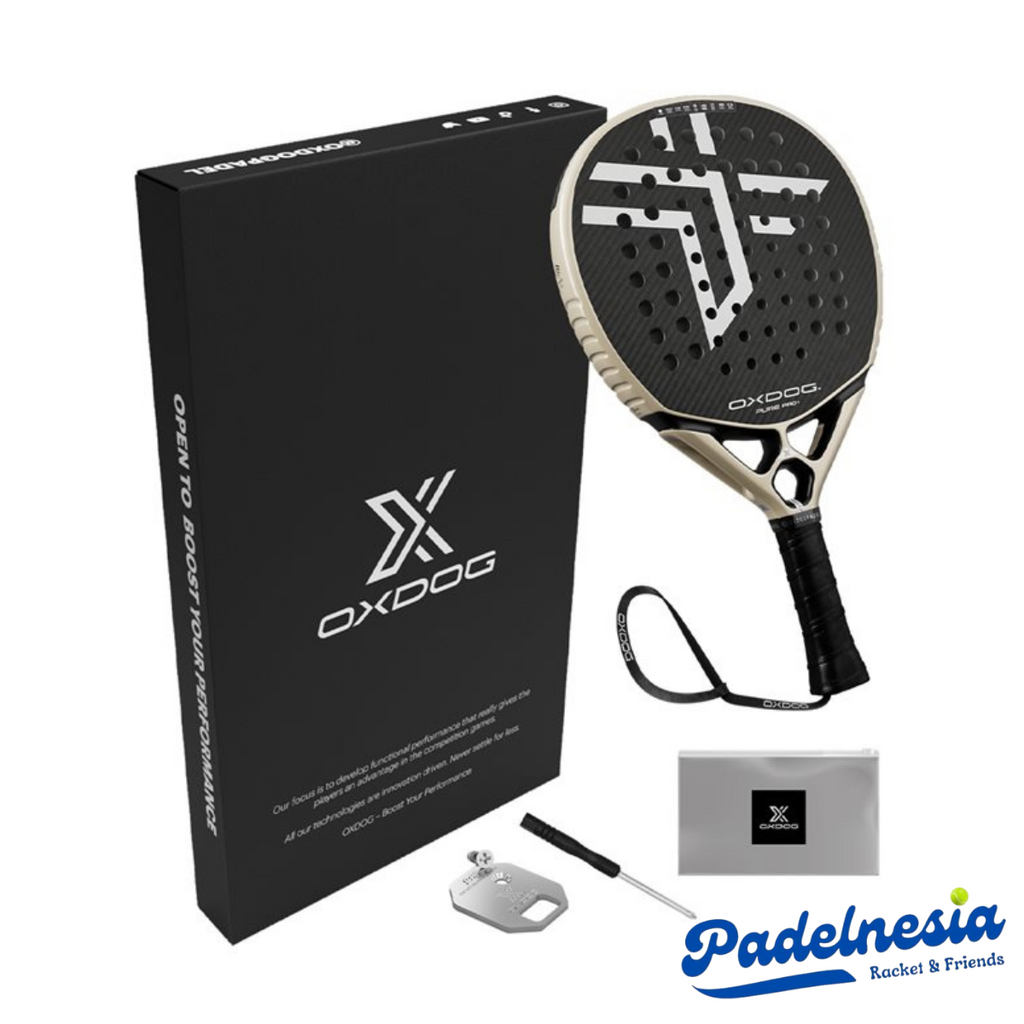 OXDOG PURE PRO+ HES CARBON - Padel Racket