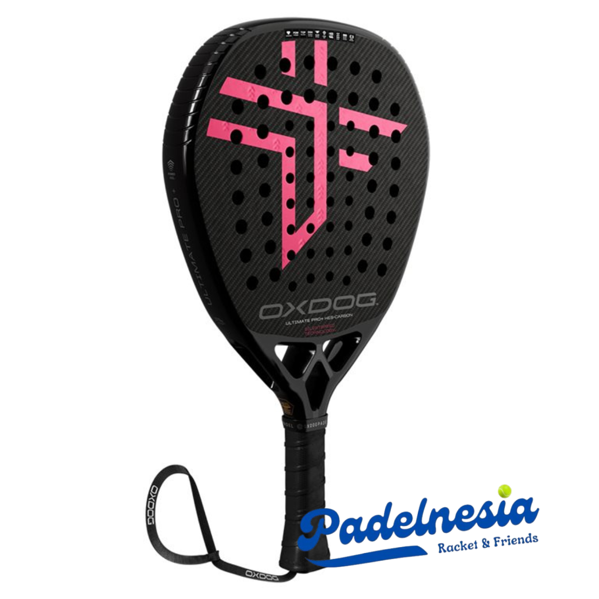 OXDOG ULTIMATE PRO+ HES CARBON - Padel Racket