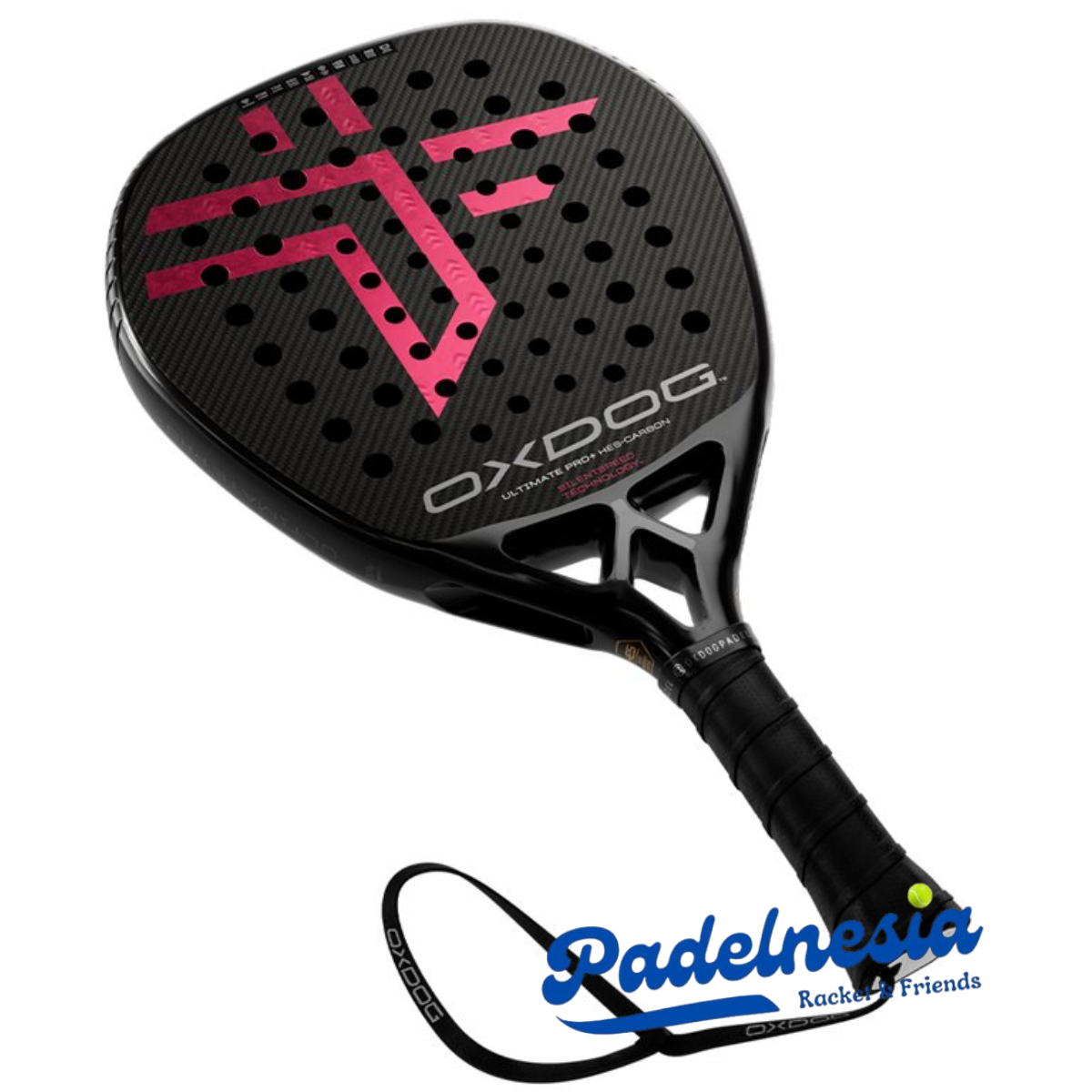 OXDOG ULTIMATE PRO+ HES CARBON - Padel Racket