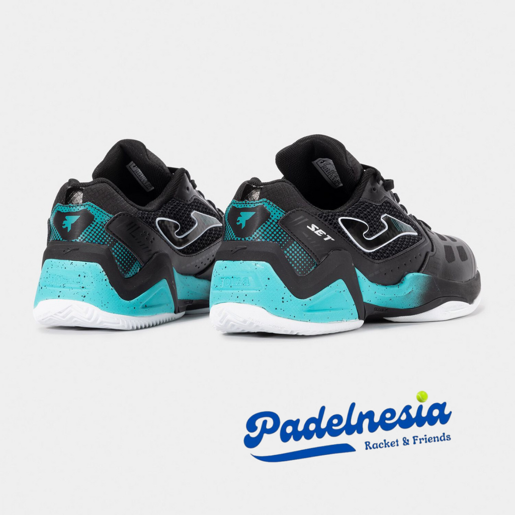 Joma Padel Shoes Set Men Black - Sepatu Padel