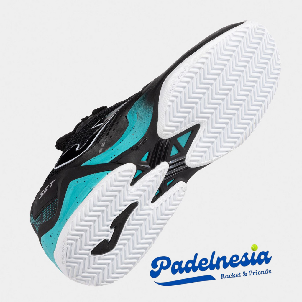 Joma Padel Shoes Set Men Black - Sepatu Padel