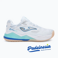 Joma Padel Shoes Spin Lady White - Sepatu Padel