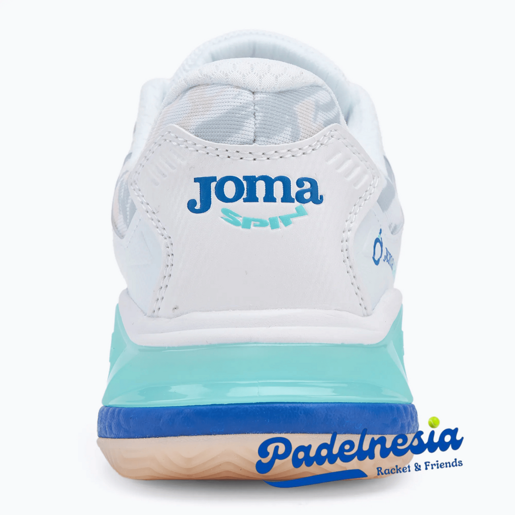 Joma Padel Shoes Spin Lady White - Sepatu Padel