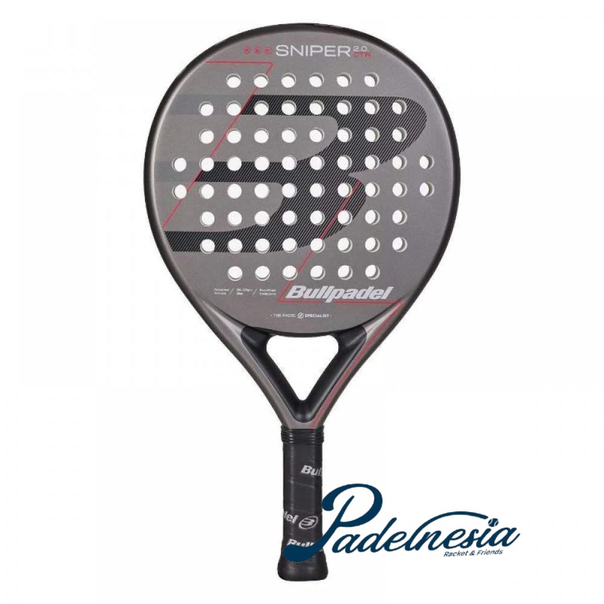 Bullpadel Sniper CTR 2.0 2026 Padel Racket - Raket Padel Beginner