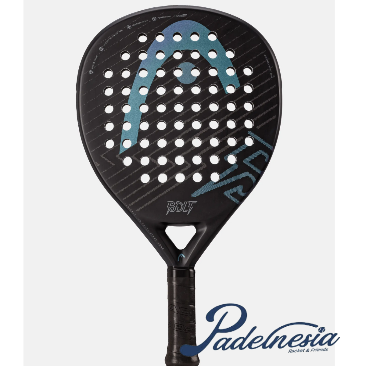 HEAD Bolt Black Purple 2025 - Padel Racket