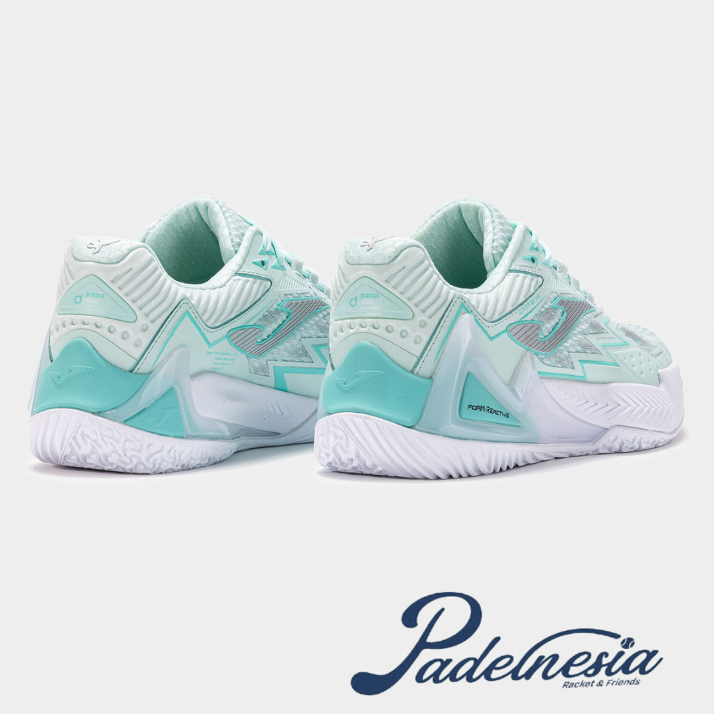 Joma Padel Shoes Open Lady Pink/Black/Turquoise