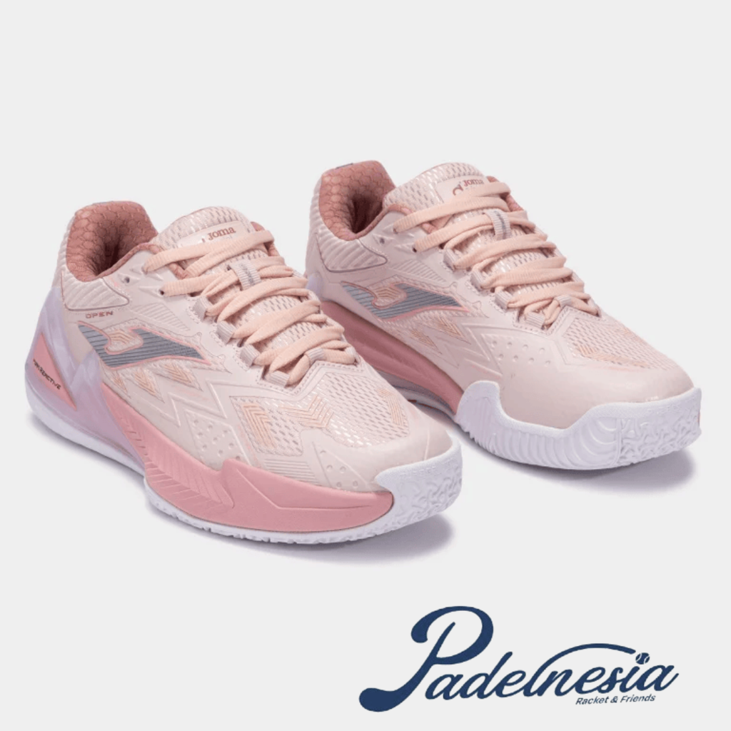Joma Padel Shoes Open Lady Pink/Black/Turquoise