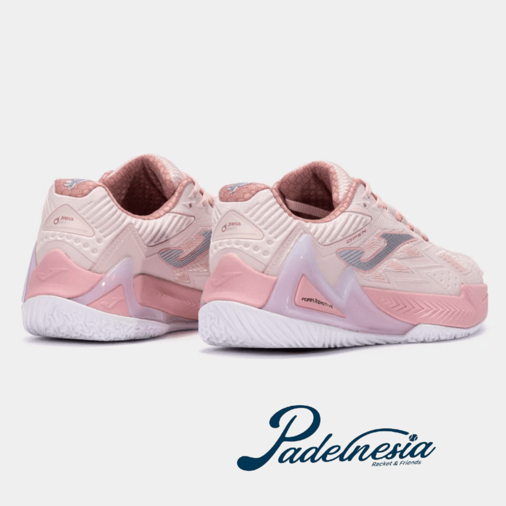 Joma Padel Shoes Open Lady Pink/Black/Turquoise