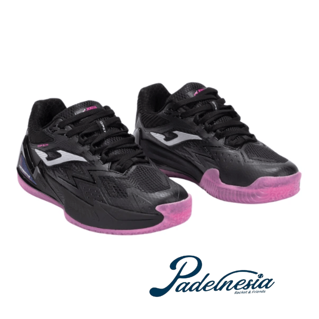 Joma Padel Shoes Open Lady Pink/Black/Turquoise