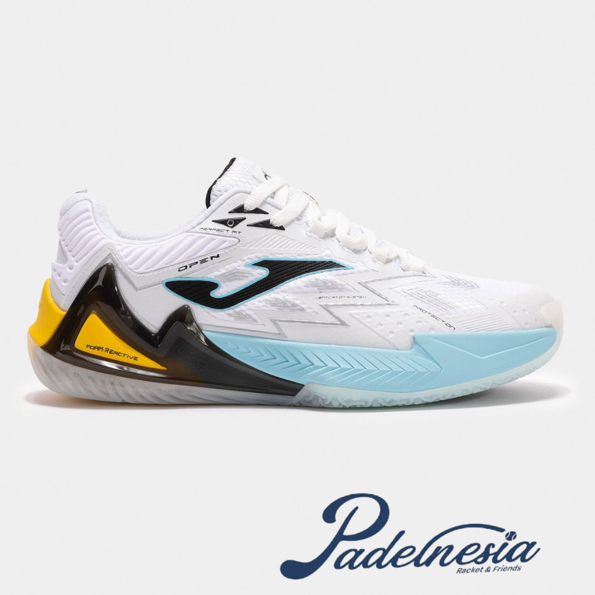 Joma Padel Shoes Open Men Turquoise - Sepatu Padel