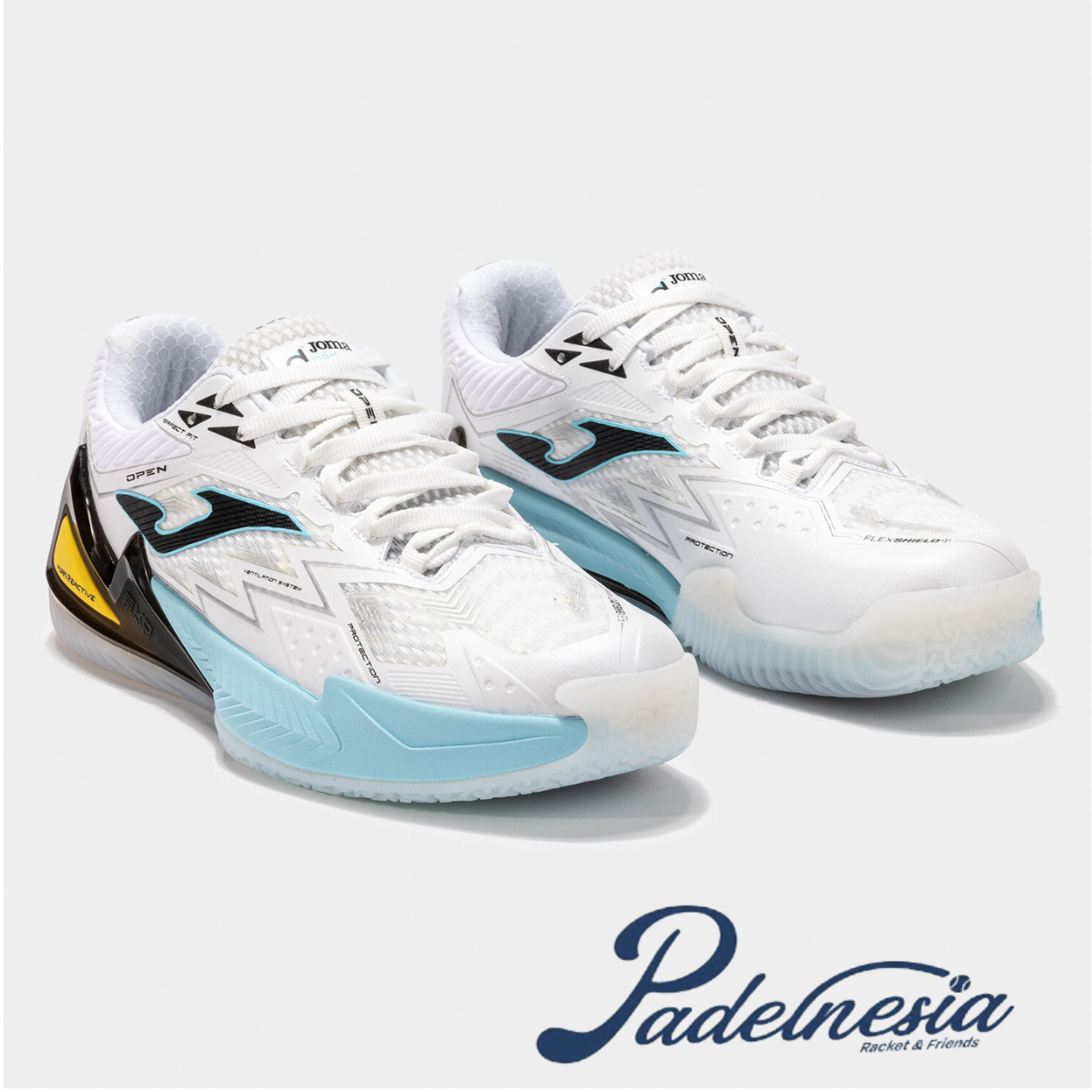 Joma Padel Shoes Open Men Turquoise - Sepatu Padel