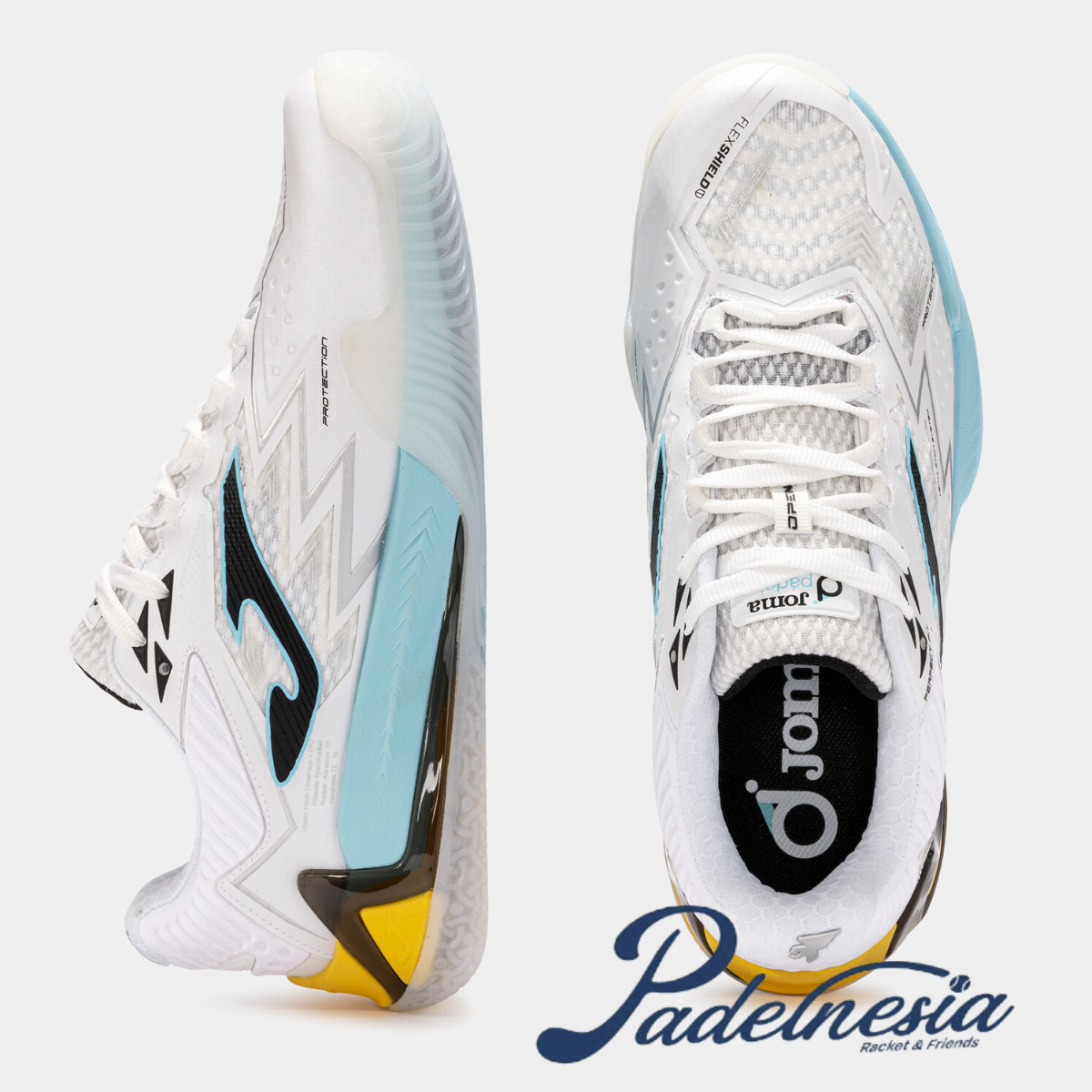 Joma Padel Shoes Open Men Turquoise - Sepatu Padel