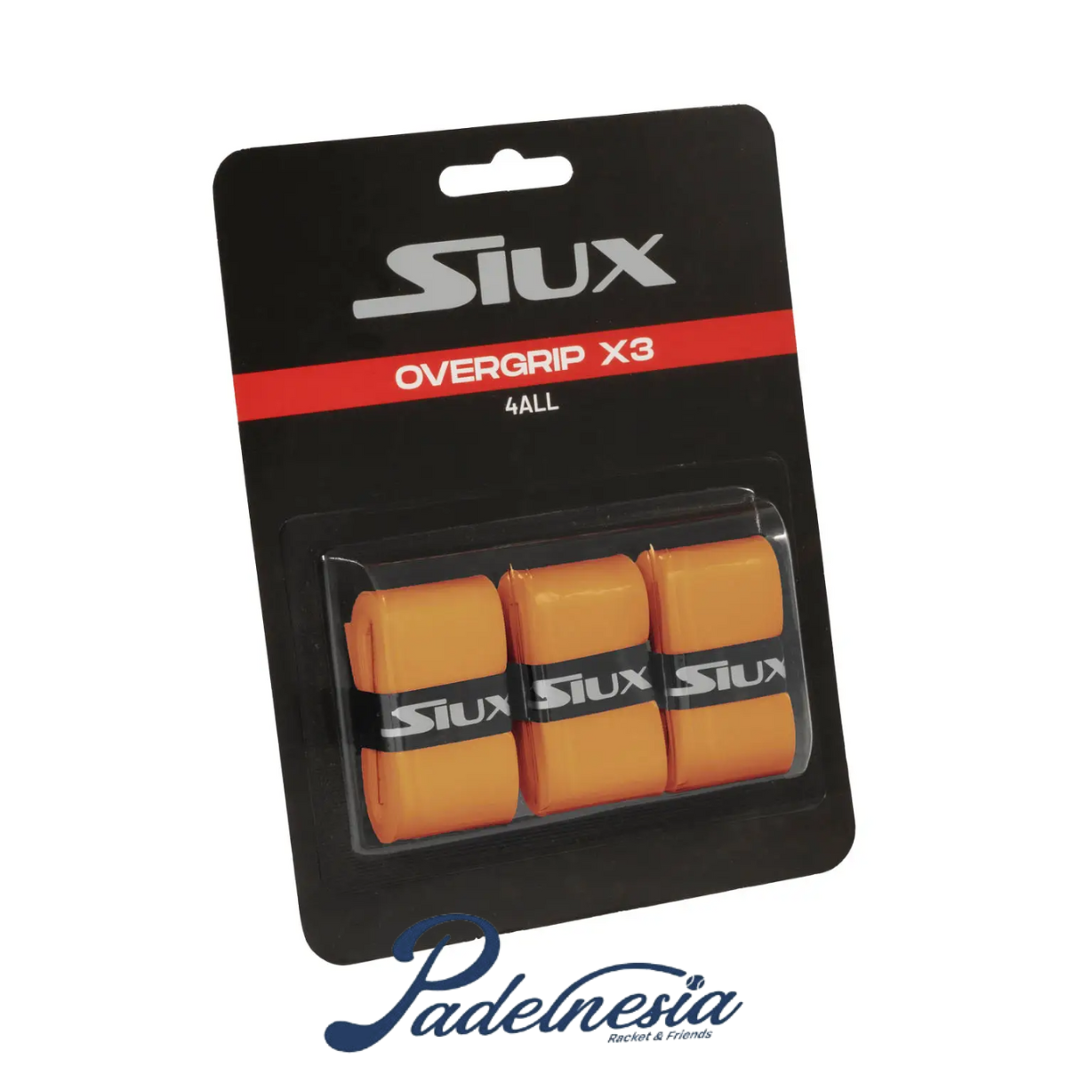 Siux Padel Racket Overgrip 3 pcs - Orange