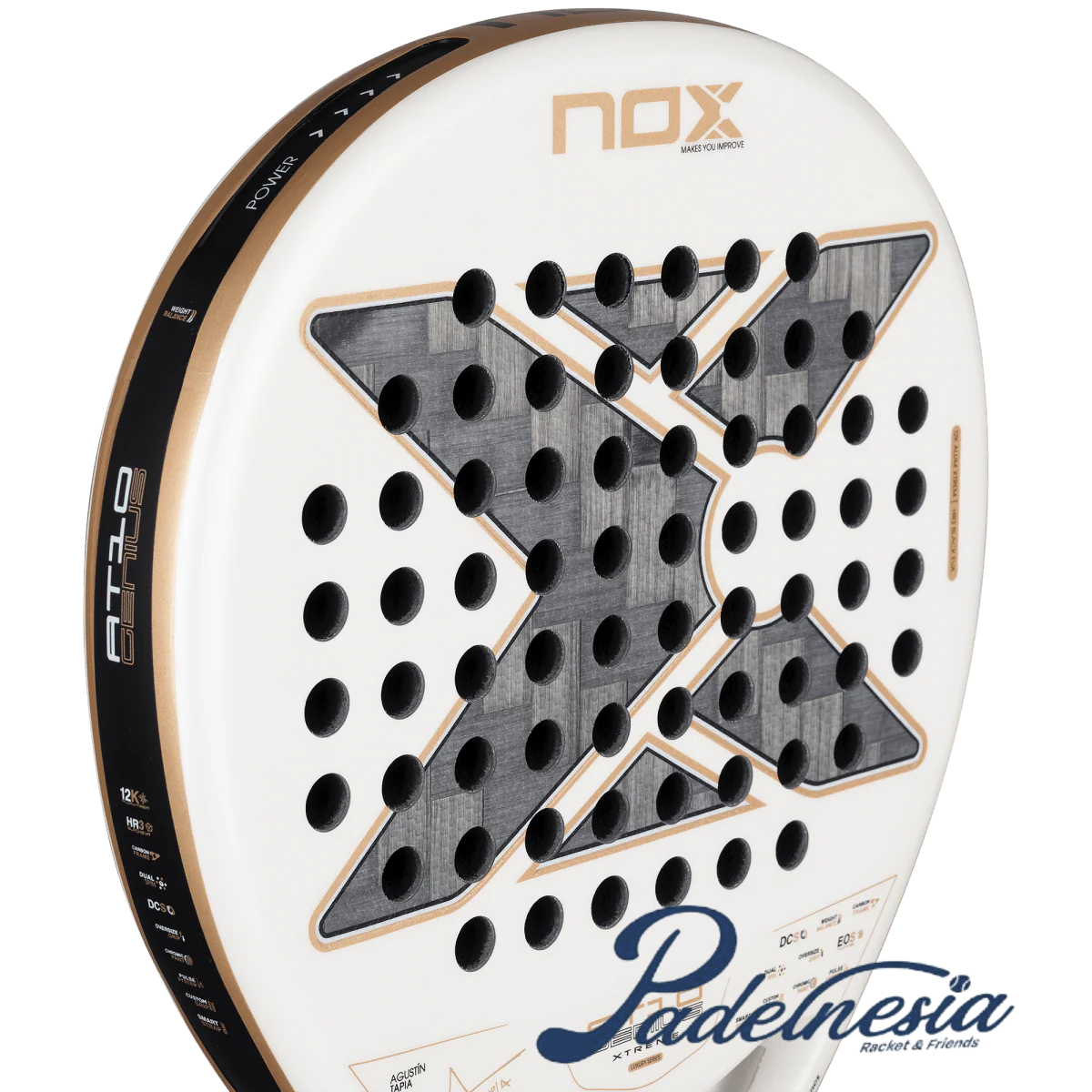 AT10 Luxury 12K Alum Xtreme 2026 - Padel Racket