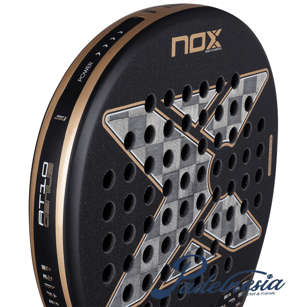 NOX AT10 Genius 18K Alum 2026 - Raket Padel