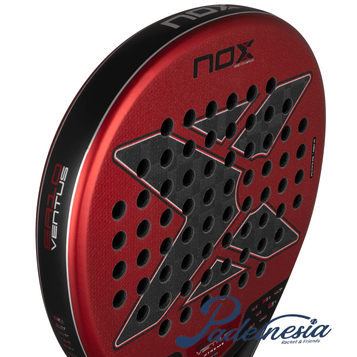 NOX EA10 Ventus Hybrid 12K Xtreme 2026 - Padel Racket