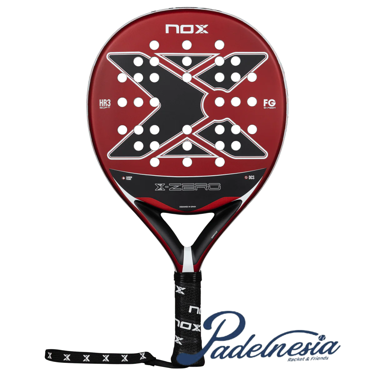 NOX X-ZERO MERAH - Raket Padel