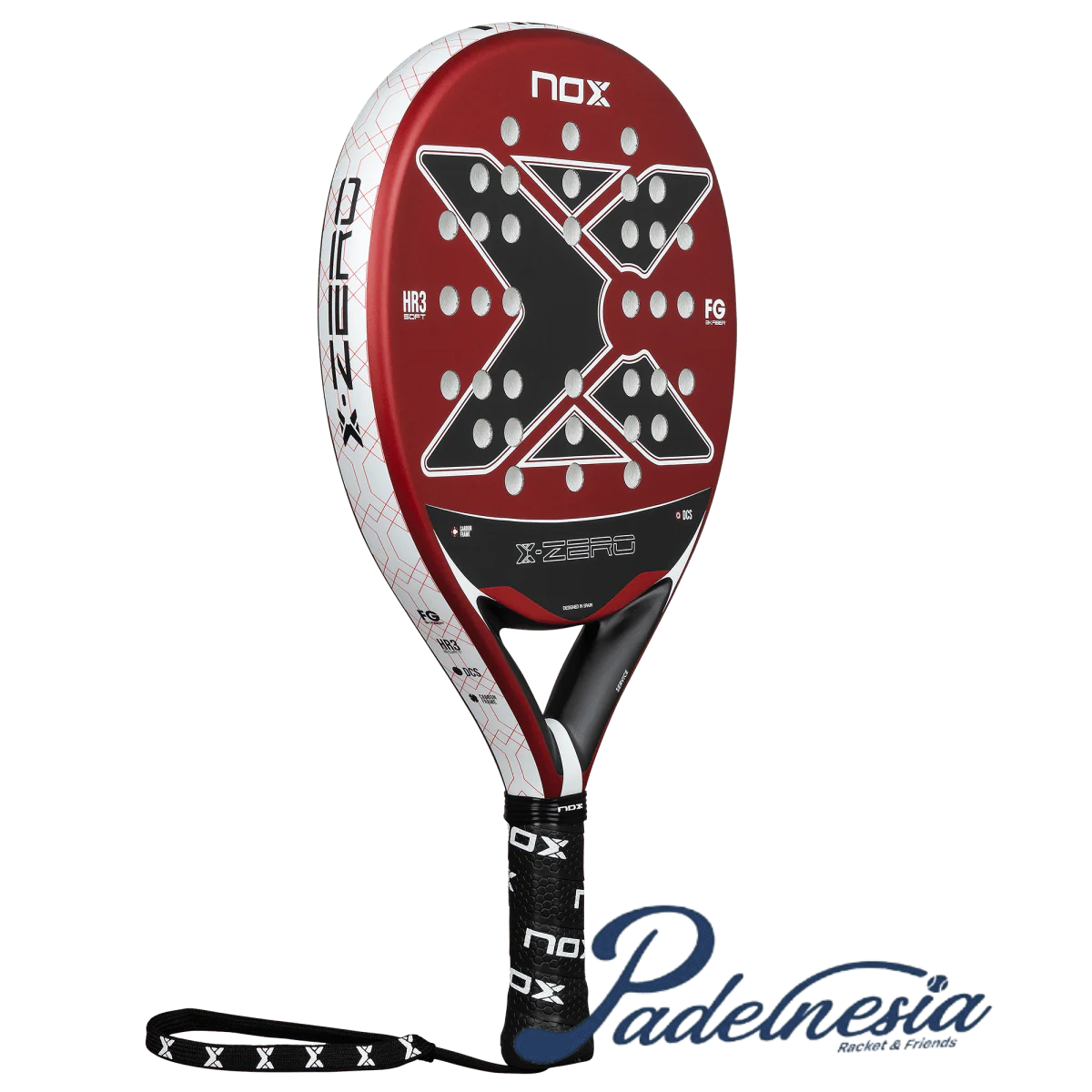 NOX X-ZERO MERAH - Raket Padel