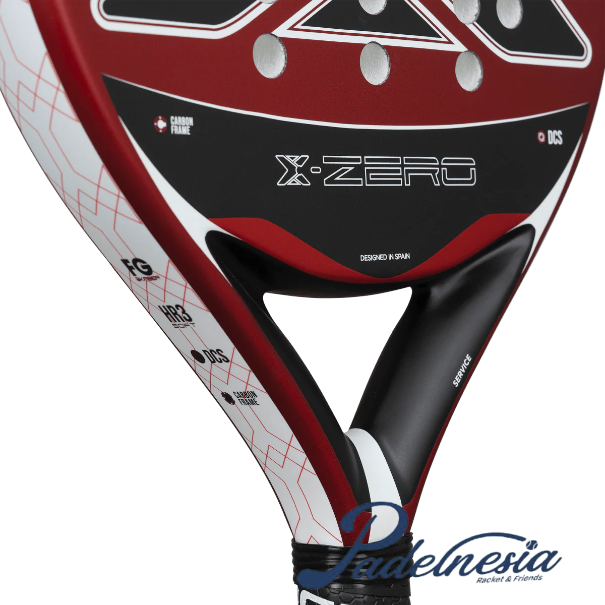 NOX X-ZERO MERAH - Raket Padel
