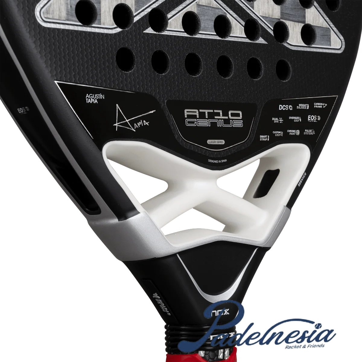 NOX AT10 Luxury Genius Attack 18K Alum 2026 - Padel Racket