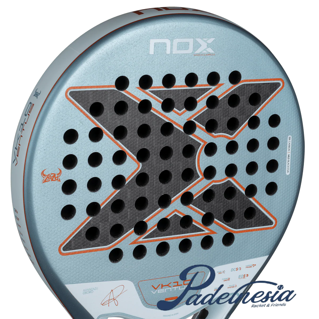 NOX VK10 Ventus Control 12K 2026 - Padel Racket