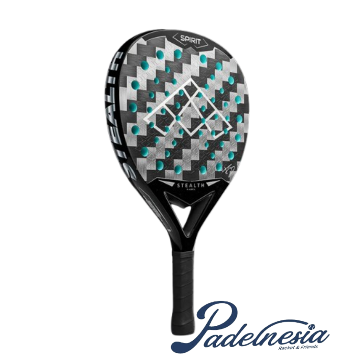 STEALTH PADEL SPIRIT Facu Dominguez 18K Xtreme Carbon - Padel Racket Premium