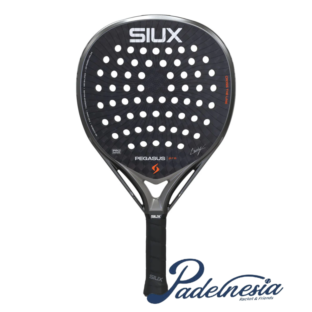 Siux Pegasus Pro 2026 Storm Grey - Padel Racket