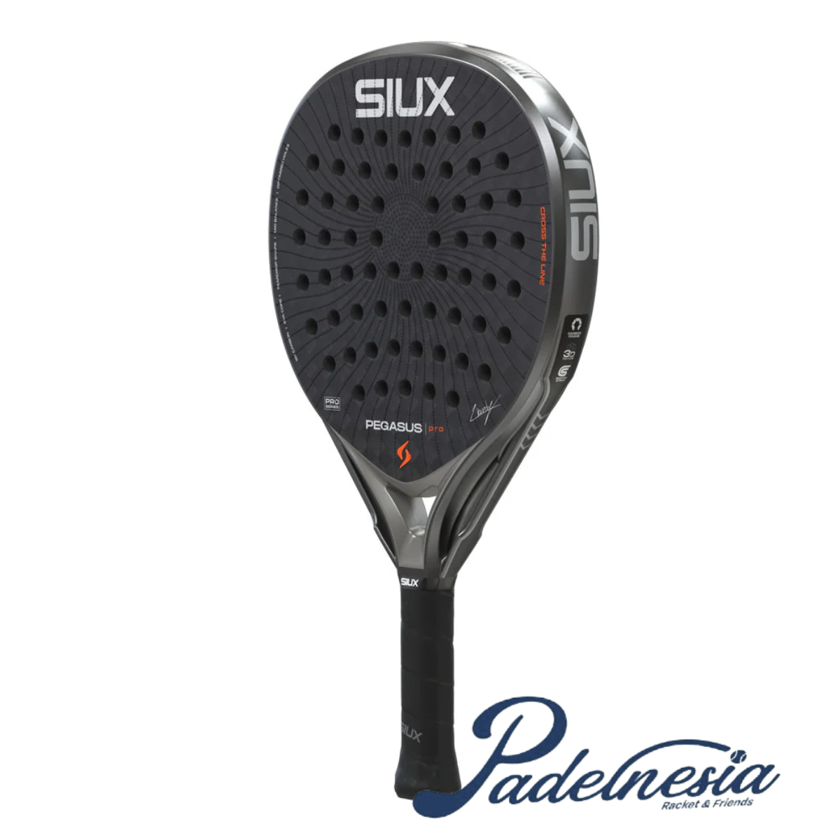 Siux Pegasus Pro 2026 Storm Grey - Padel Racket